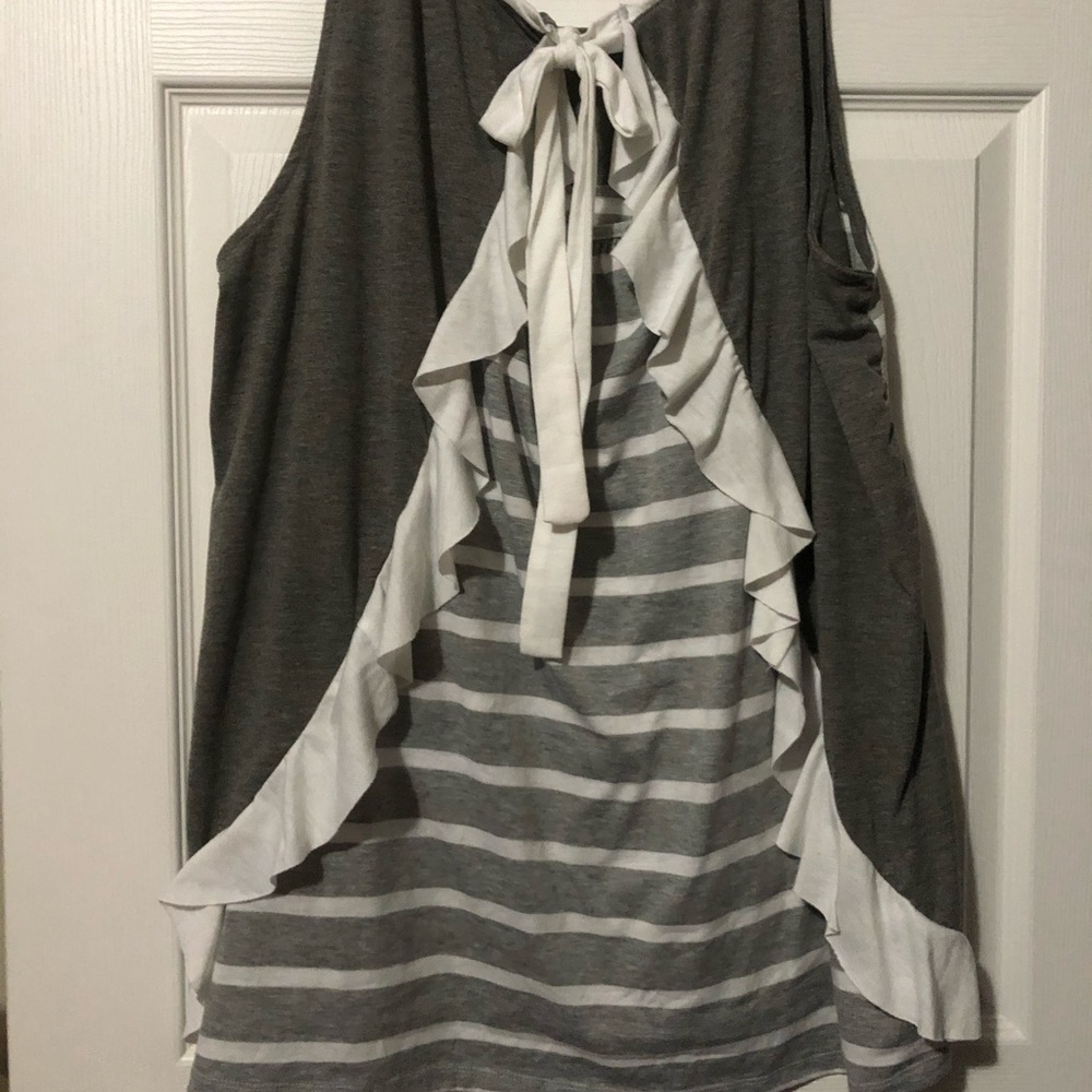Ruffle Back Tank